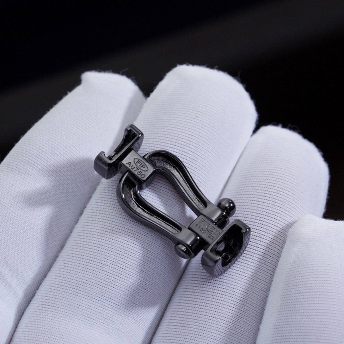 [⭐Reverie Jewels]FORCE LARGE SERIES HORSESHOE BLACK SAMURAI BRACELET
