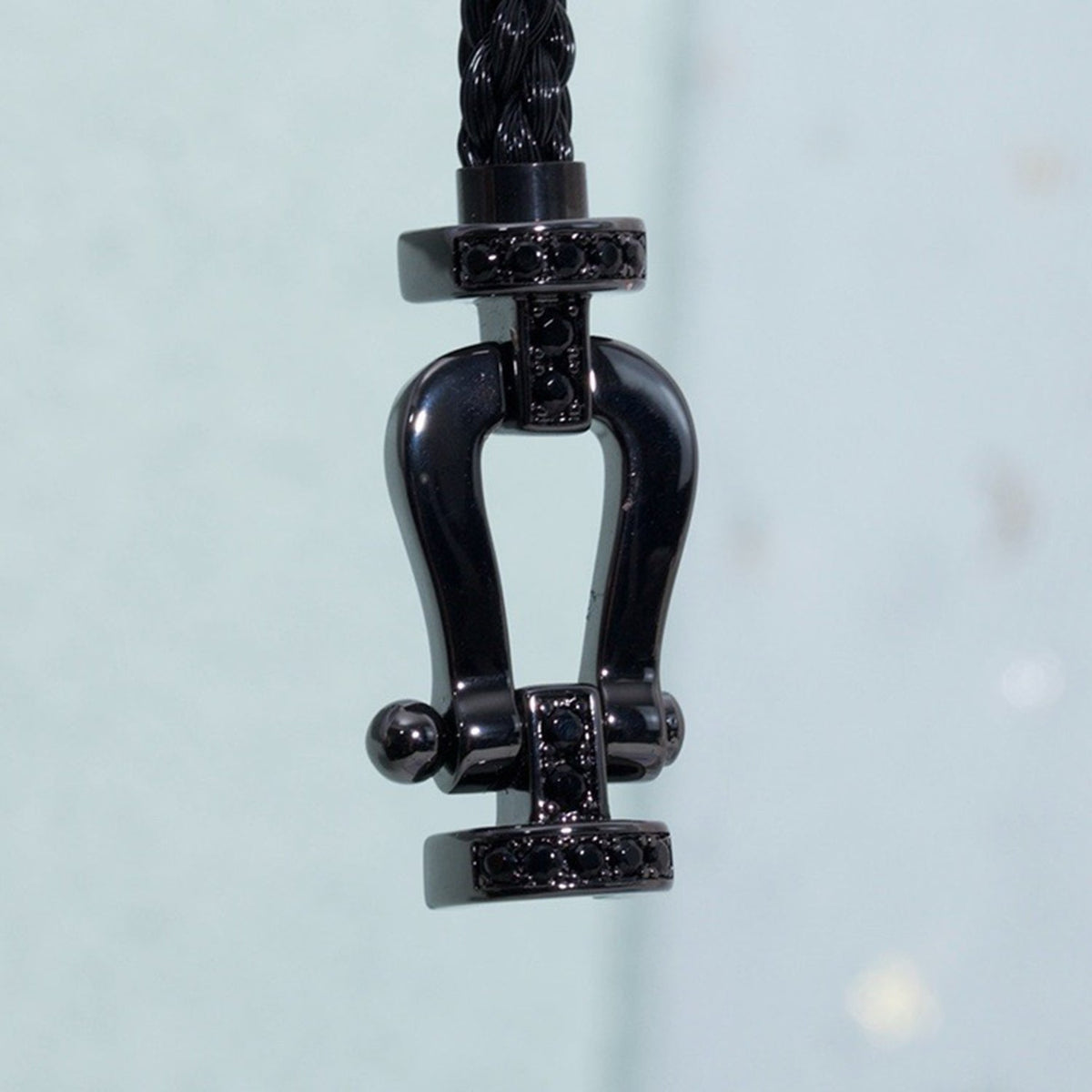 [⭐Reverie Jewels]FORCE LARGE SERIES HORSESHOE BLACK SAMURAI BRACELET