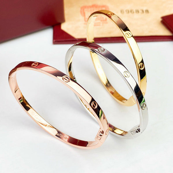 [⭐Reverie Jewels]LOVE BRACELET 3.65MM NO DIAMONDS