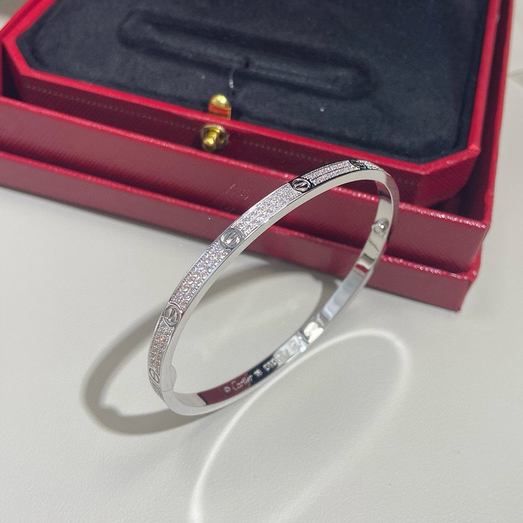 [⭐Reverie Jewels]LOVE BRACELET 3.65MM DIAMOND-PAVED