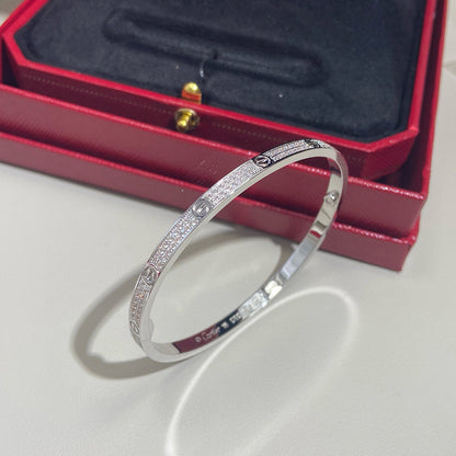 [⭐Reverie Jewels]LOVE BRACELET 3.65MM DIAMOND-PAVED
