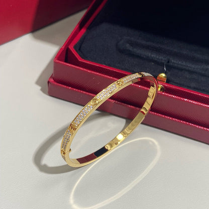 [⭐Reverie Jewels]LOVE BRACELET 3.65MM DIAMOND-PAVED