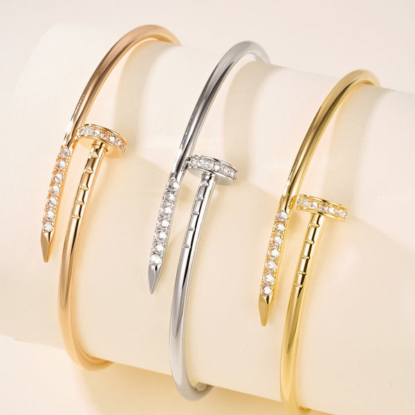 [⭐Reverie Jewels]JUSTE BRACELET 2.5MM DIAMONDS