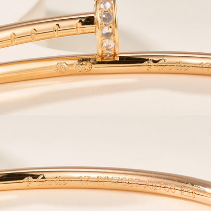 [⭐Reverie Jewels]JUSTE BRACELET 2.5MM DIAMONDS