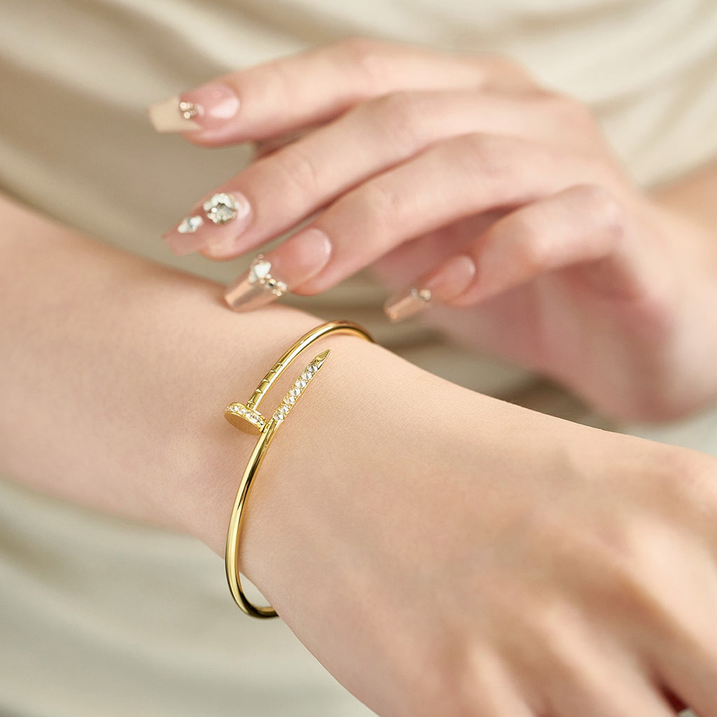 [⭐Reverie Jewels]JUSTE BRACELET 2.5MM DIAMONDS