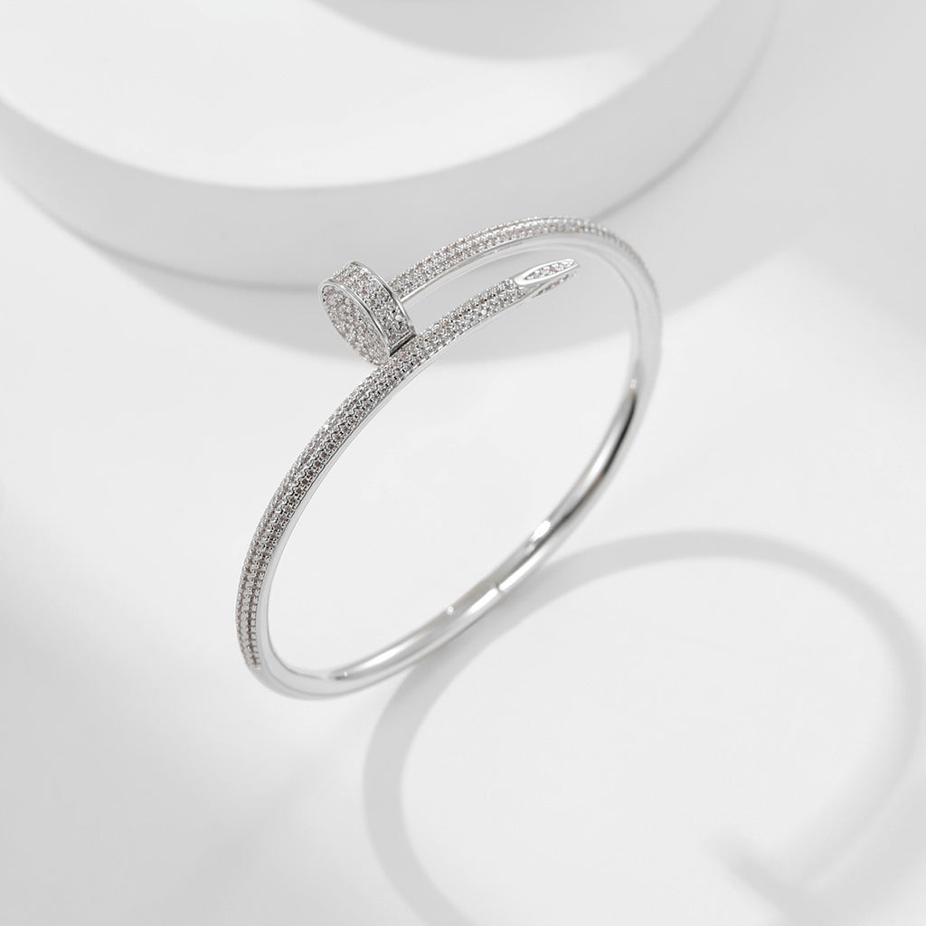 [⭐Reverie Jewels]JUSTE BRACELET 3.5MM ALL DIAMONDS