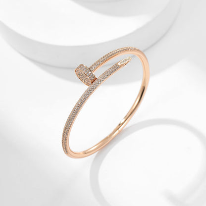 [⭐Reverie Jewels]JUSTE BRACELET 3.5MM ALL DIAMONDS