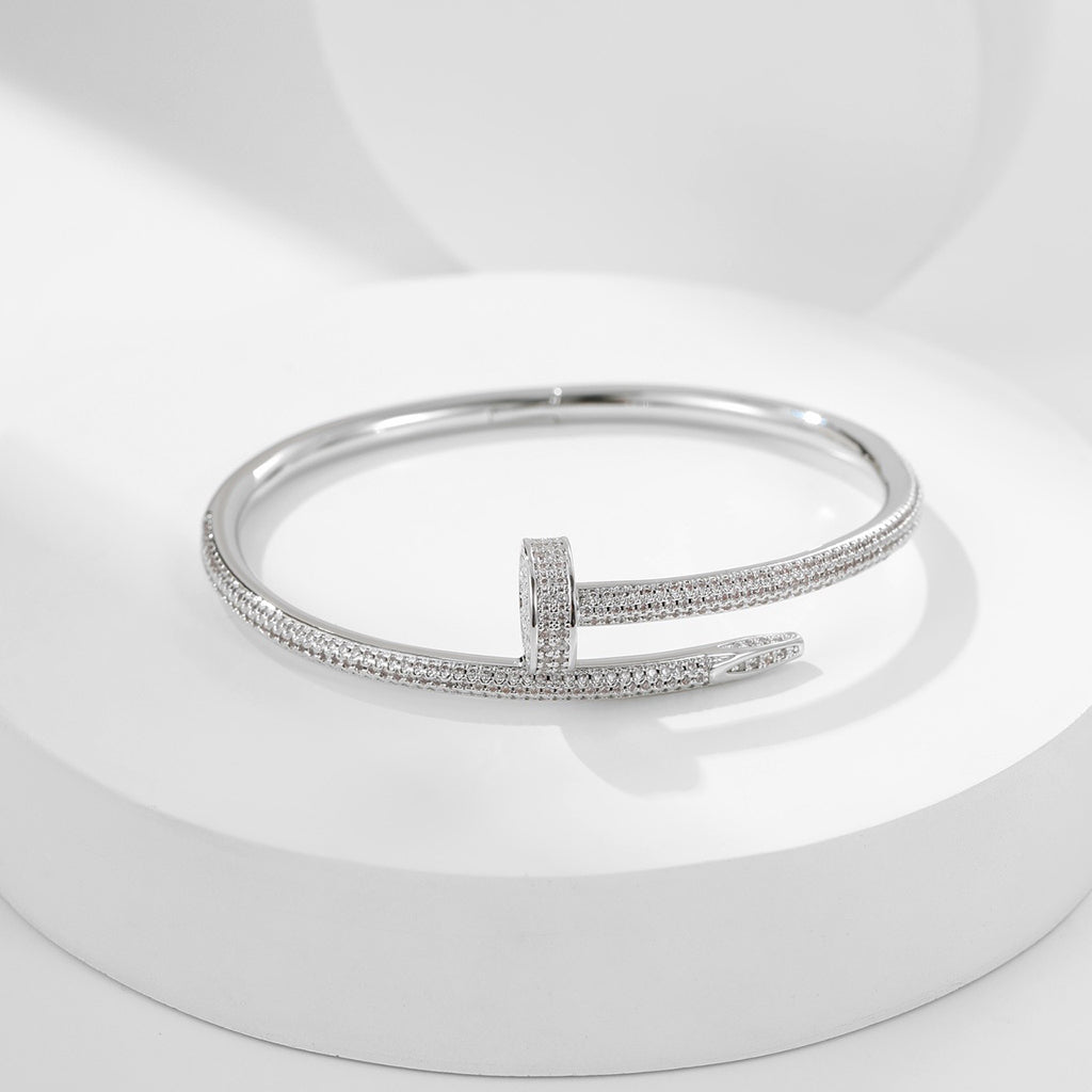 [⭐Reverie Jewels]JUSTE BRACELET 3.5MM ALL DIAMONDS