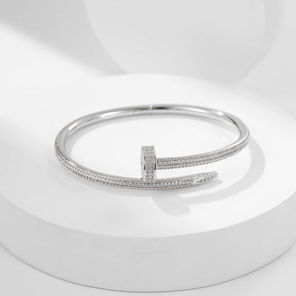 [⭐Reverie Jewels]JUSTE BRACELET 3.5MM ALL DIAMONDS