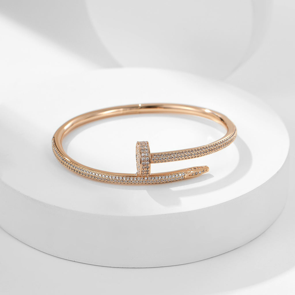 [⭐Reverie Jewels]JUSTE BRACELET 3.5MM ALL DIAMONDS