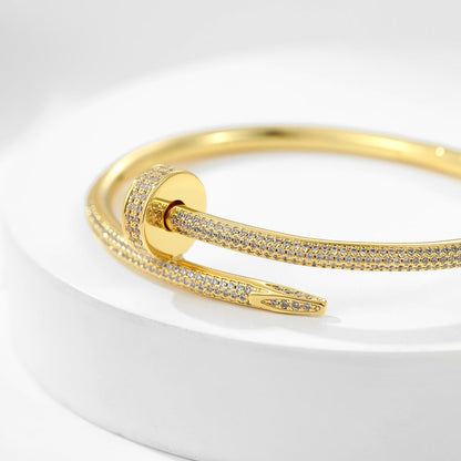 [⭐Reverie Jewels]JUSTE BRACELET 3.5MM ALL DIAMONDS