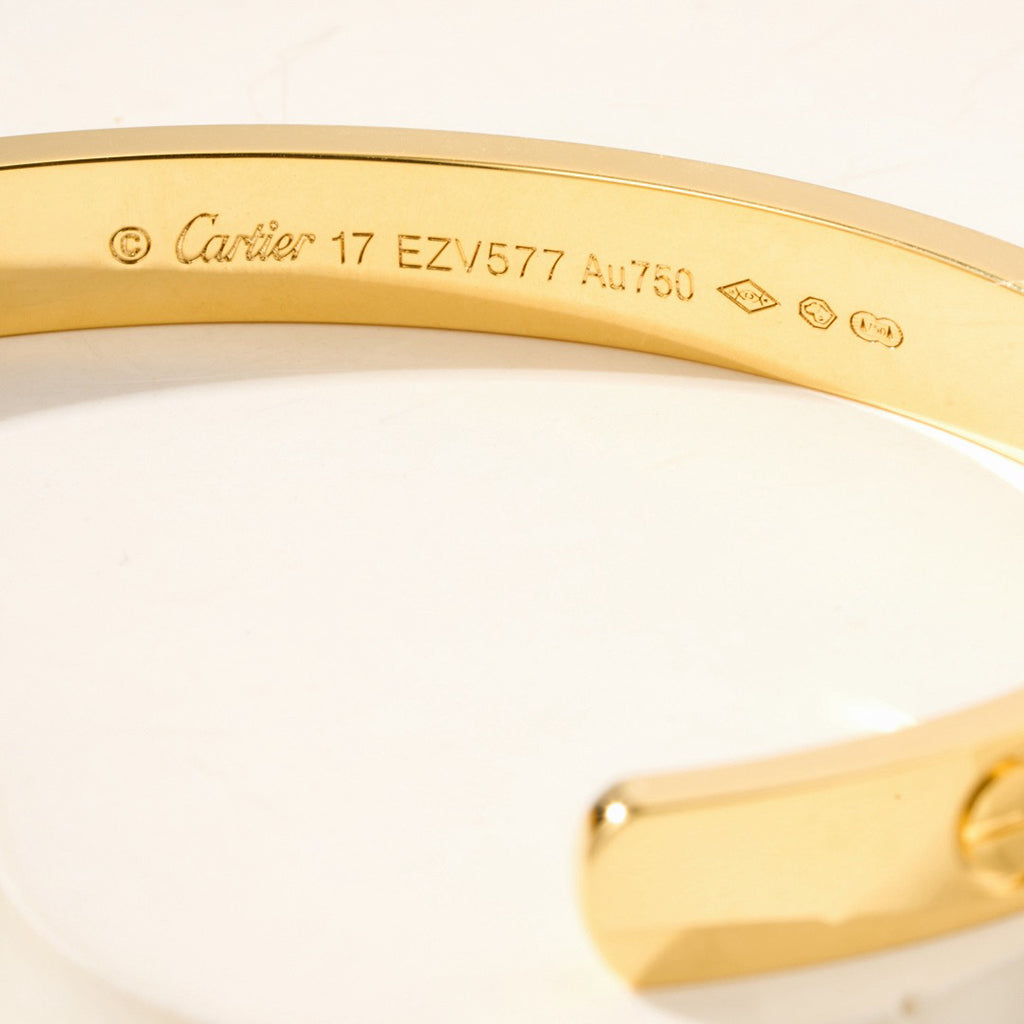 [⭐Reverie Jewels]LOVE BRACELET 6.1MM OPEN CUFF