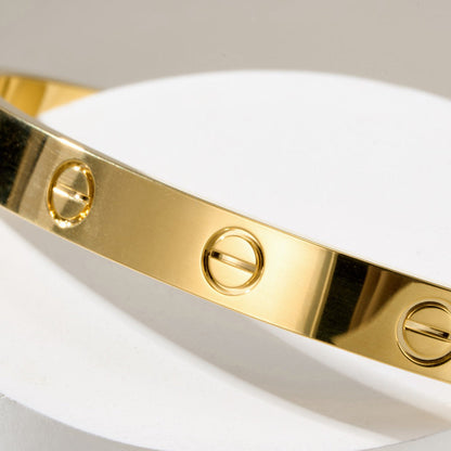 [⭐Reverie Jewels]LOVE BRACELET 6.1MM OPEN CUFF