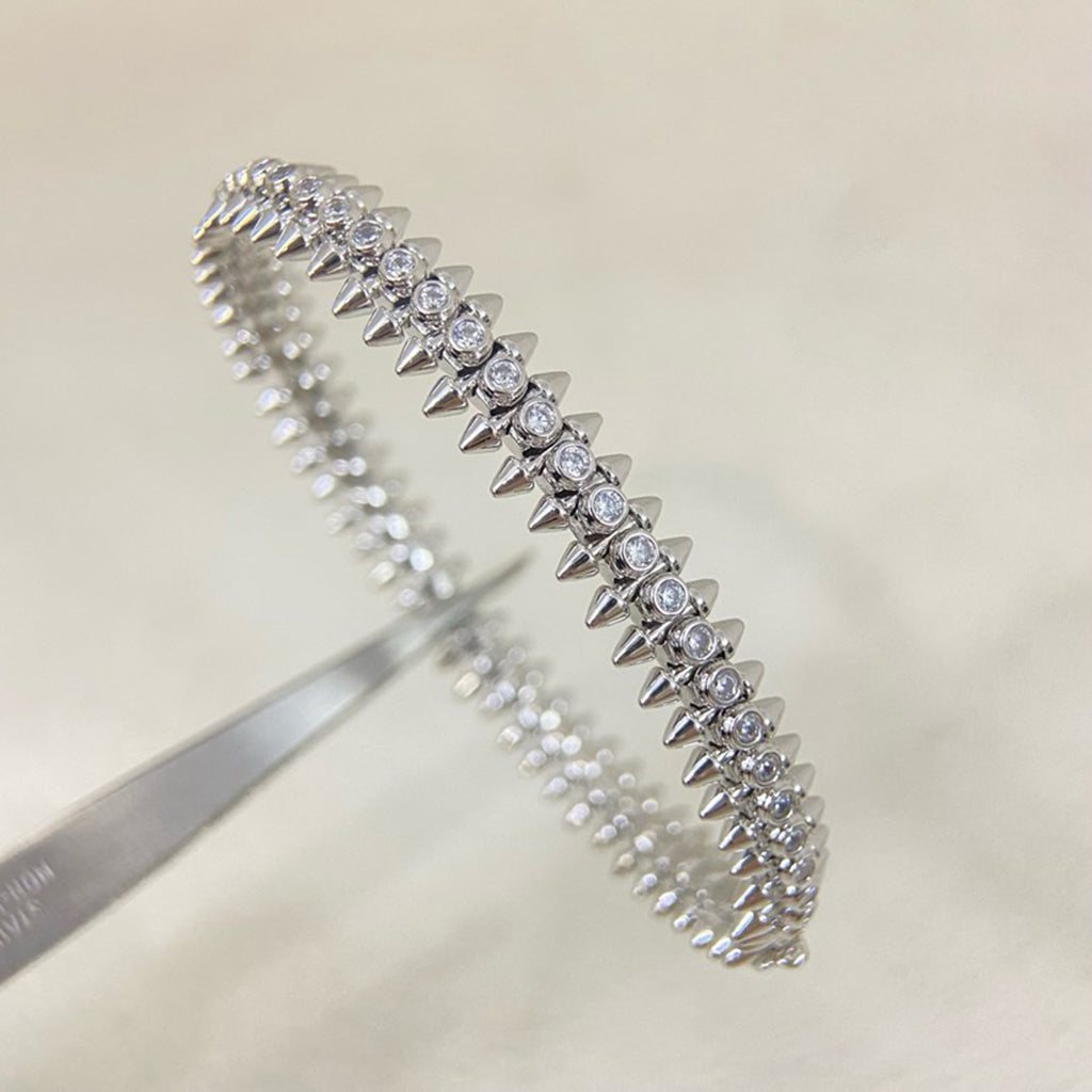 [⭐Reverie Jewels]CLASH  BRACELET 8MM DIAMONDS