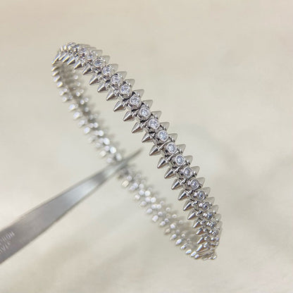 [⭐Reverie Jewels]CLASH  BRACELET 8MM DIAMONDS