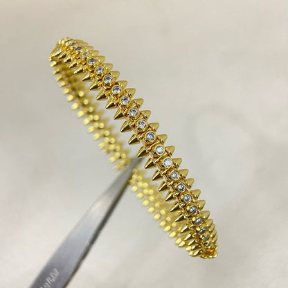 [⭐Reverie Jewels]CLASH  BRACELET 8MM DIAMONDS