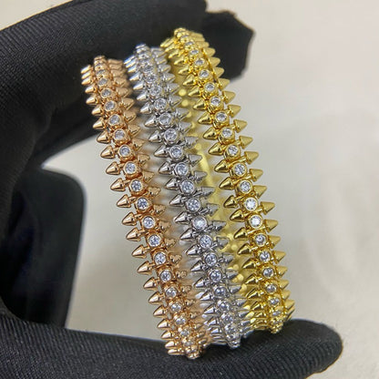 [⭐Reverie Jewels]CLASH  BRACELET 8MM DIAMONDS