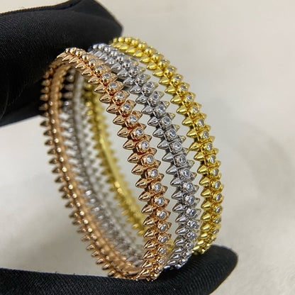[⭐Reverie Jewels]CLASH  BRACELET 8MM DIAMONDS