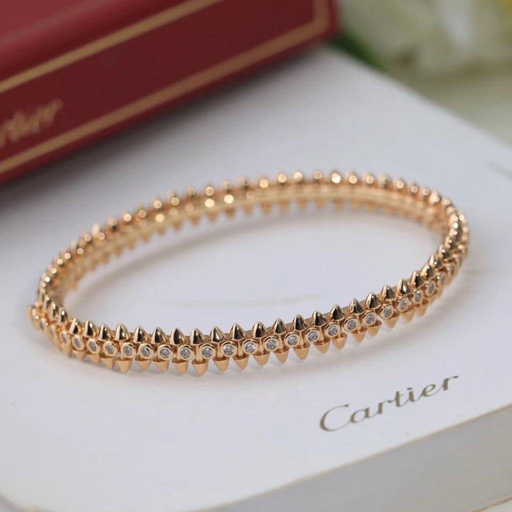 [⭐Reverie Jewels]CLASH  BRACELET 8MM DIAMONDS