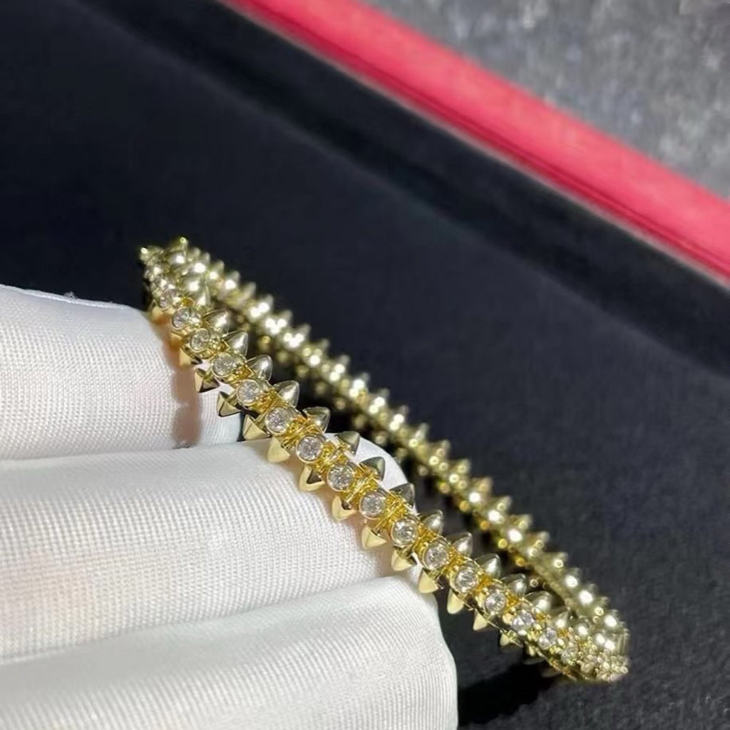 [⭐Reverie Jewels]CLASH  BRACELET 8MM DIAMONDS
