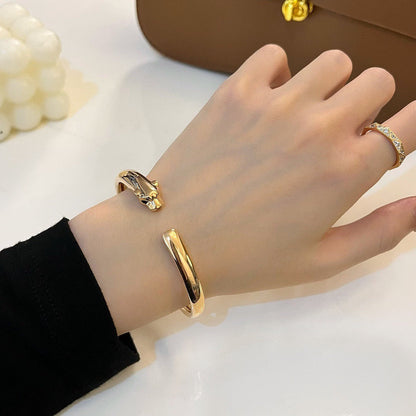 [⭐Reverie Jewels]PANTHERE OPEN BRACELET