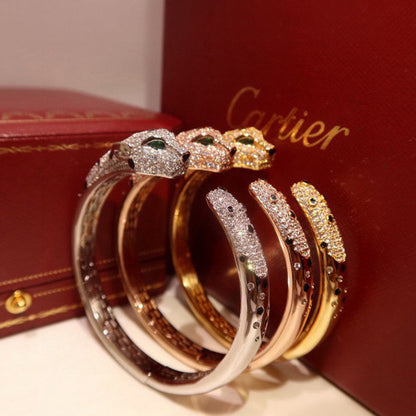 [⭐Reverie Jewels]PANTHERE BIG BRACELET DIAMONDS