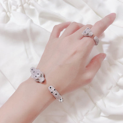 [⭐Reverie Jewels]PANTHERE BIG BRACELET DIAMONDS