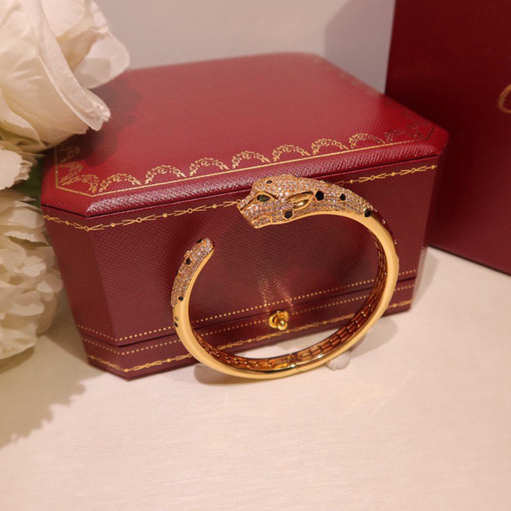 [⭐Reverie Jewels]PANTHERE BIG BRACELET DIAMONDS