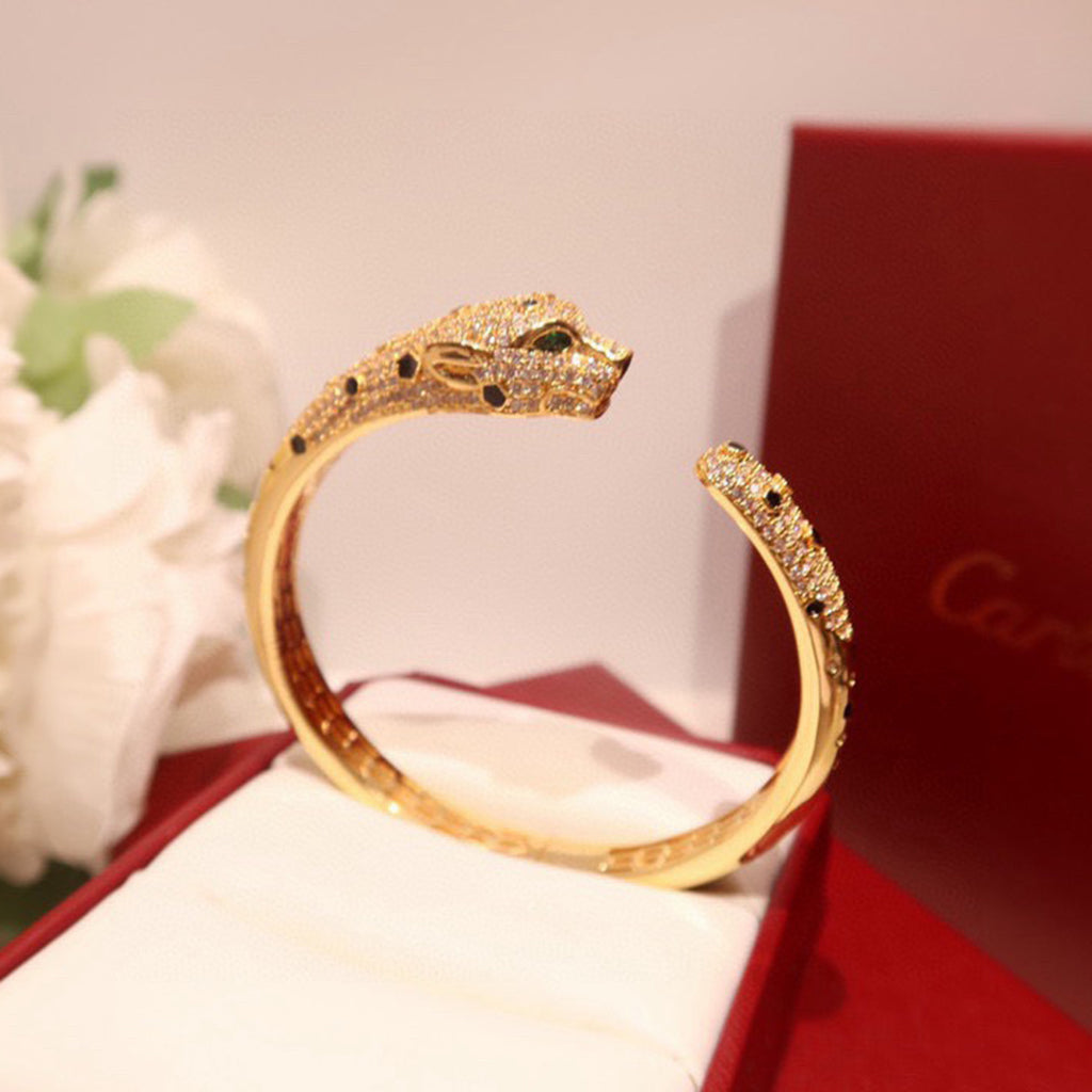 [⭐Reverie Jewels]PANTHERE BIG BRACELET DIAMONDS