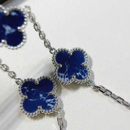 [⭐Reverie Jewels]CLOVER 5 MOTIF PIETERSITE BRACELET COLLECTION