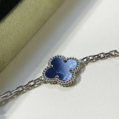 [⭐Reverie Jewels]CLOVER 5 MOTIF PIETERSITE BRACELET COLLECTION