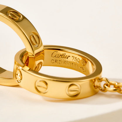 [⭐Reverie Jewels]LOVE BRACELET DOUBLE RING