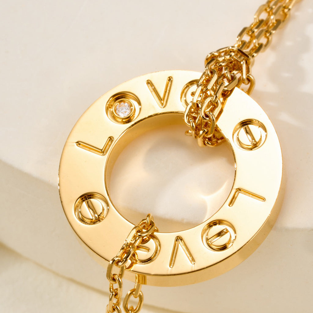[⭐Reverie Jewels]LOVE BRACELET 2 DIAMOND