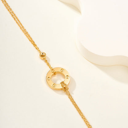 [⭐Reverie Jewels]LOVE BRACELET 2 DIAMOND