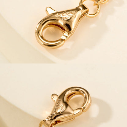 [⭐Reverie Jewels]LOVE DOUBLE RING FULL DIAMOND BRACELET