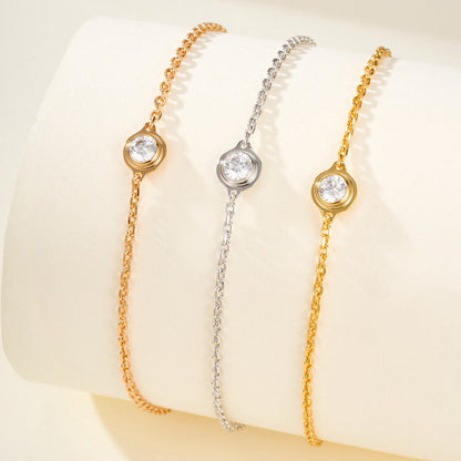[⭐Reverie Jewels]DAMOUR BRACELET 1 DIAMOND