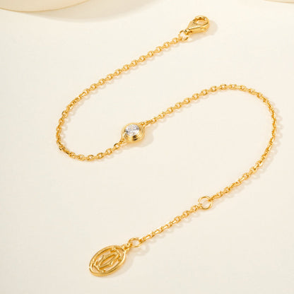 [⭐Reverie Jewels]DAMOUR BRACELET 1 DIAMOND