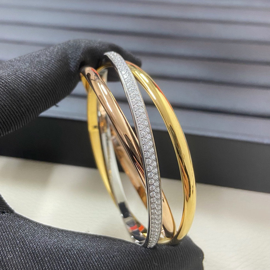 [⭐Reverie Jewels]TRINITY 2.8MM SMALL BRACELET
