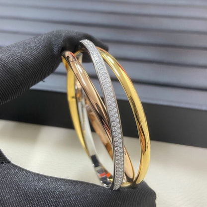 [⭐Reverie Jewels]TRINITY 2.8MM SMALL BRACELET