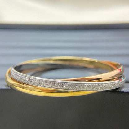 [⭐Reverie Jewels]TRINITY 2.8MM SMALL BRACELET
