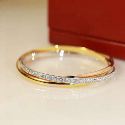 [⭐Reverie Jewels]TRINITY 2.8MM SMALL BRACELET