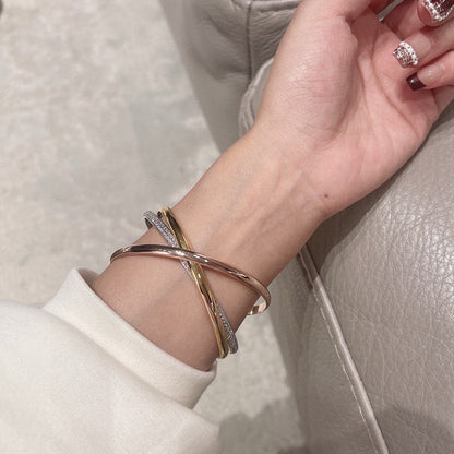 [⭐Reverie Jewels]TRINITY 2.8MM SMALL BRACELET