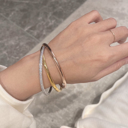 [⭐Reverie Jewels]TRINITY 2.8MM SMALL BRACELET
