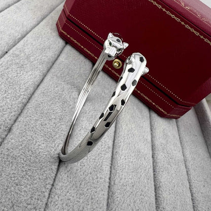 [⭐Reverie Jewels]PANTHERE DOUBLE HEADED OPEN BRACELET