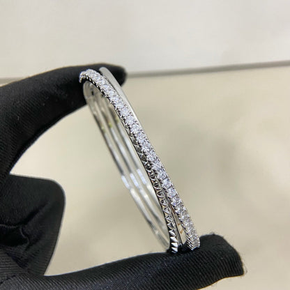 [⭐Reverie Jewels]ETINCELLE HALF-PAVED DIAMOND BRACELET