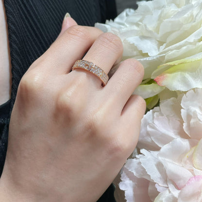 [⭐Reverie Jewels]KELLY PINK GOLD DIAMOND RING