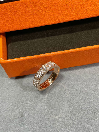 [⭐Reverie Jewels]KELLY PINK GOLD DIAMOND RING