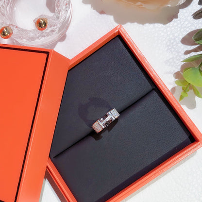 [⭐Reverie Jewels]H RING FULL DIAMOND