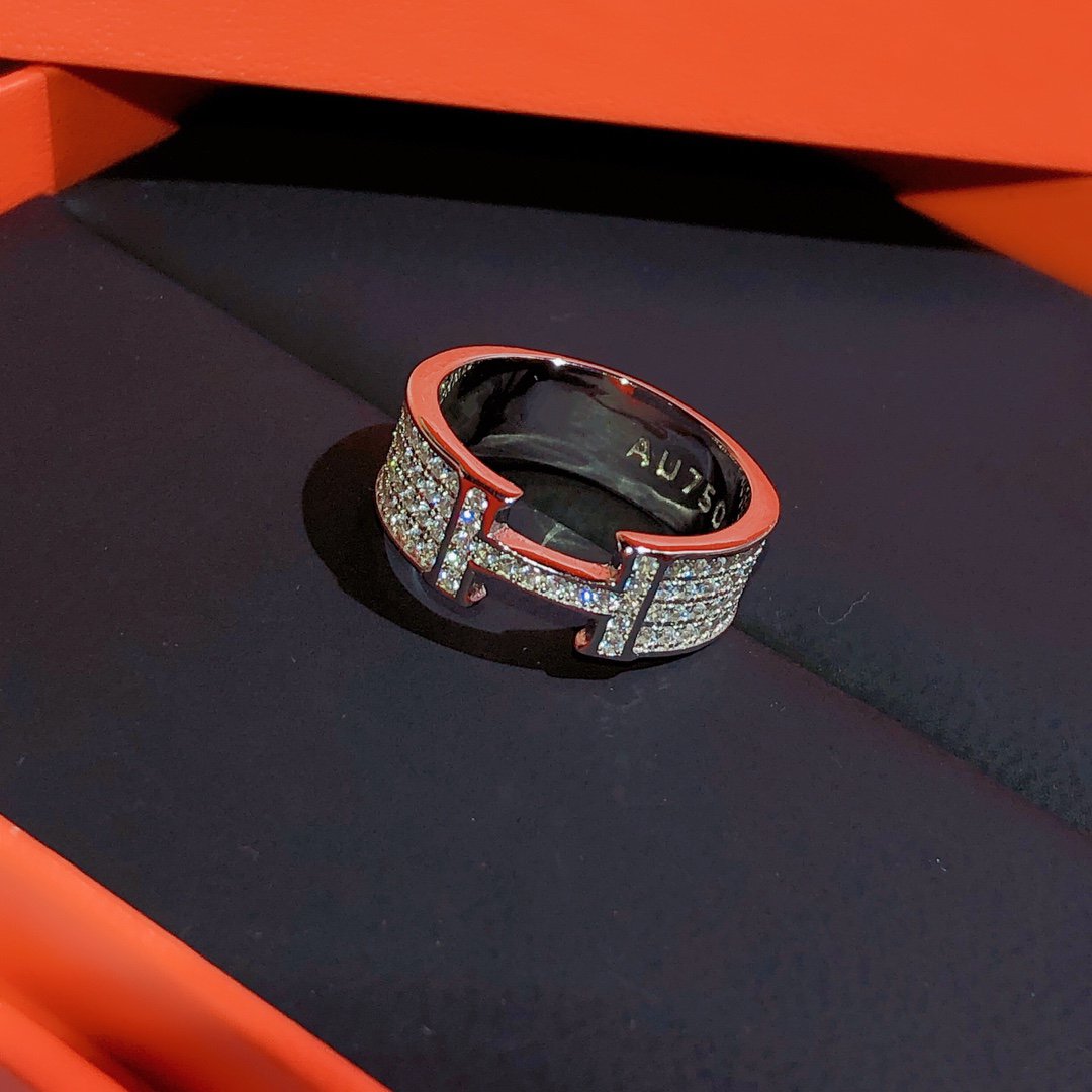 [⭐Reverie Jewels]H RING FULL DIAMOND