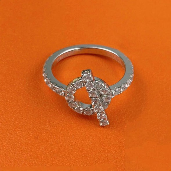 [⭐Reverie Jewels]ECHAPPEE RING SILVER DIAMOND